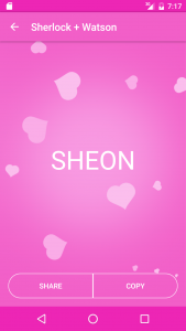 اسکرین شات 3 بازی Fandom Ship Names Generator