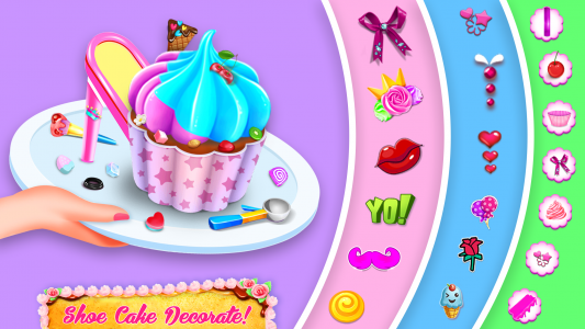 اسکرین شات بازی Shoe Cake Maker - Cooking game 2