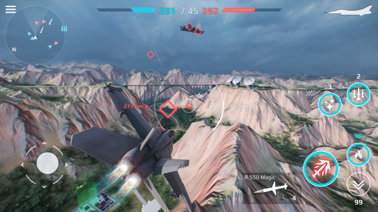 اسکرین شات 2 بازی Sky Combat: War Planes Online