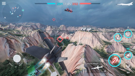اسکرین شات بازی Sky Combat: War Planes Online 2