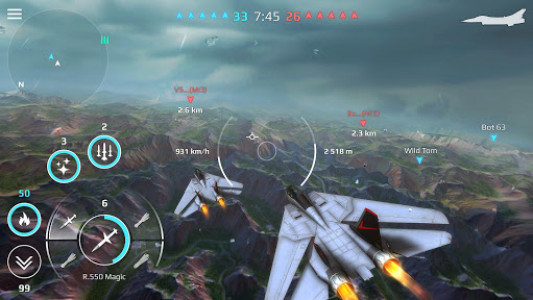 اسکرین شات بازی Sky Combat: war planes online simulator PVP 4