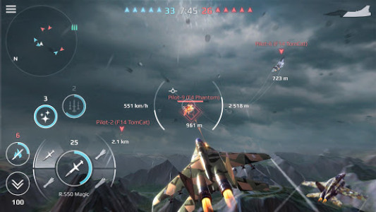 اسکرین شات بازی Sky Combat: war planes online simulator PVP 7