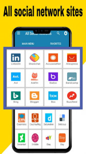 اسکرین شات برنامه All social media apps 2020 5