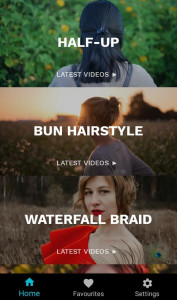 اسکرین شات 4 برنامه Short Hair Face Shape Guide