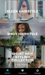 اسکرین شات 3 برنامه Short Hair Face Shape Guide