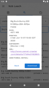 اسکرین شات برنامه Nzb Leech - usenet downloader 4