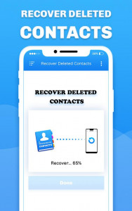 اسکرین شات برنامه Recover Deleted All Contacts 2