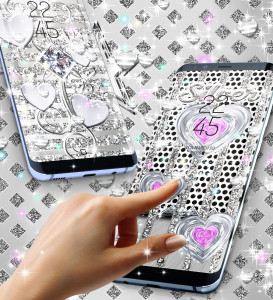 اسکرین شات برنامه Silver live wallpaper 4