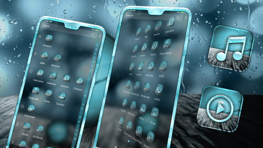 اسکرین شات 4 برنامه Bokeh Glass Effect Theme