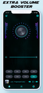 اسکرین شات 3 برنامه Bass Booster Plus