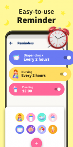 اسکرین شات برنامه Baby Tracker - Breastfeeding 3