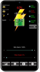 اسکرین شات 6 برنامه Battery Alarm