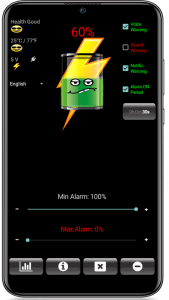 اسکرین شات برنامه Battery Alarm 6
