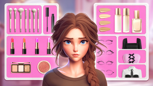اسکرین شات 8 بازی Fantasy Makeover: Makeup Salon