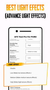 اسکرین شات برنامه GFX Tool PUBG Pro (Advance FPS Settings + No Ban) 3