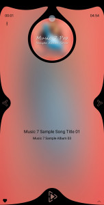 اسکرین شات برنامه Music 7 Pro - Music Player 7 2