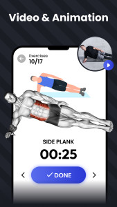 اسکرین شات 7 برنامه Six Pack in 30 Days