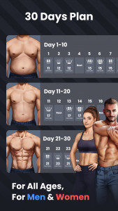 اسکرین شات 3 برنامه Six Pack in 30 Days
