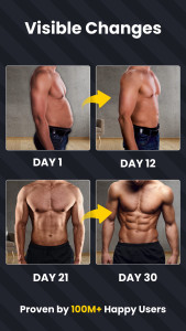 اسکرین شات 6 برنامه Six Pack in 30 Days