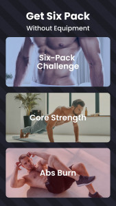 اسکرین شات 1 برنامه Six Pack in 30 Days