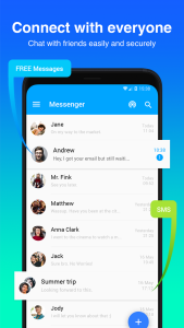 اسکرین شات 1 برنامه Mint Messenger - Chat & Video