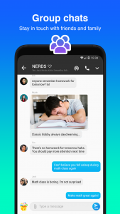 اسکرین شات برنامه Mint Messenger - Chat & Video 8