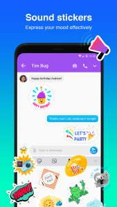 اسکرین شات برنامه Mint Messenger - Chat & Video 7