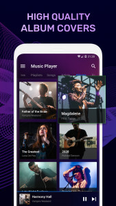 اسکرین شات برنامه Music Player - MP3 & Radio 2