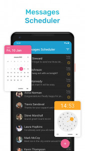 اسکرین شات برنامه Messages Scheduler - Auto SMS 1