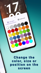 اسکرین شات 7 برنامه DIGI Clock & Wallpaper