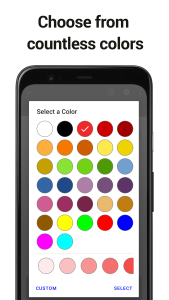 اسکرین شات 4 برنامه Colors & Gradients Wallpaper