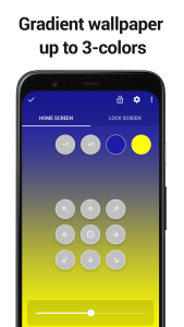 اسکرین شات 2 برنامه Colors & Gradients Wallpaper