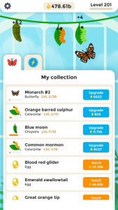 اسکرین شات بازی Butterfly Idle 2