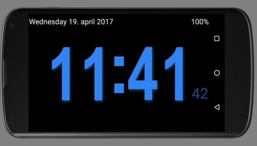 اسکرین شات 3 برنامه Night Digital Clock