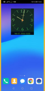 اسکرین شات 8 برنامه Nice Night Clock with Alarm