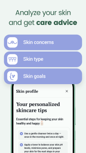 اسکرین شات 6 برنامه OnSkin - Skincare Scanner