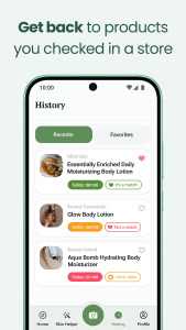 اسکرین شات 7 برنامه OnSkin - Skincare Scanner