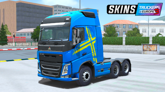 اسکرین شات برنامه Skins Truckers of Europe 3 3