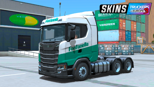 اسکرین شات برنامه Skins Truckers of Europe 3 1