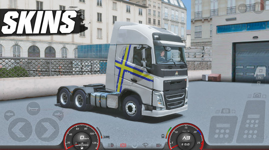 اسکرین شات 2 برنامه Skins Truckers of Europe 3