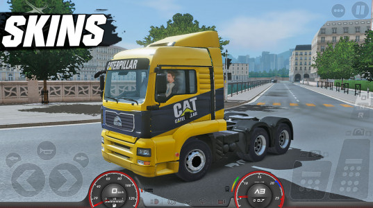 اسکرین شات 3 برنامه Skins Truckers of Europe 3