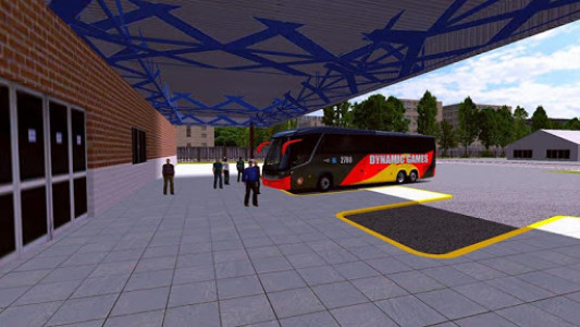 اسکرین شات برنامه Skins World Bus Driving Simulator 2