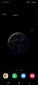 اسکرین شات برنامه Earth Planet 3D live wallpaper 8