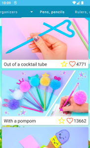 اسکرین شات 5 برنامه How to make school supplies