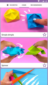 اسکرین شات برنامه How to make paper craft 8