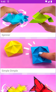 اسکرین شات برنامه How to make paper craft 3