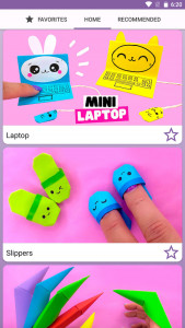 اسکرین شات 7 برنامه How to make paper craft