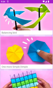 اسکرین شات برنامه How to make paper craft 6