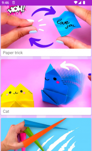 اسکرین شات برنامه How to make paper craft 4