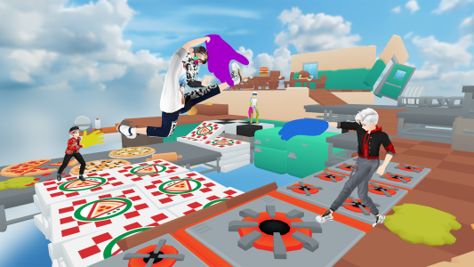 اسکرین شات 3 بازی Slap game. Slaps games